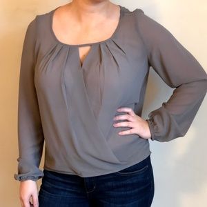 Taupe Boutique Brand Top